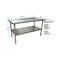 Bk Resources Work Table 16/304 Stainless Steel With Stainless Steel Shelf 60"Wx36"D CVT-6036 - alternate 5